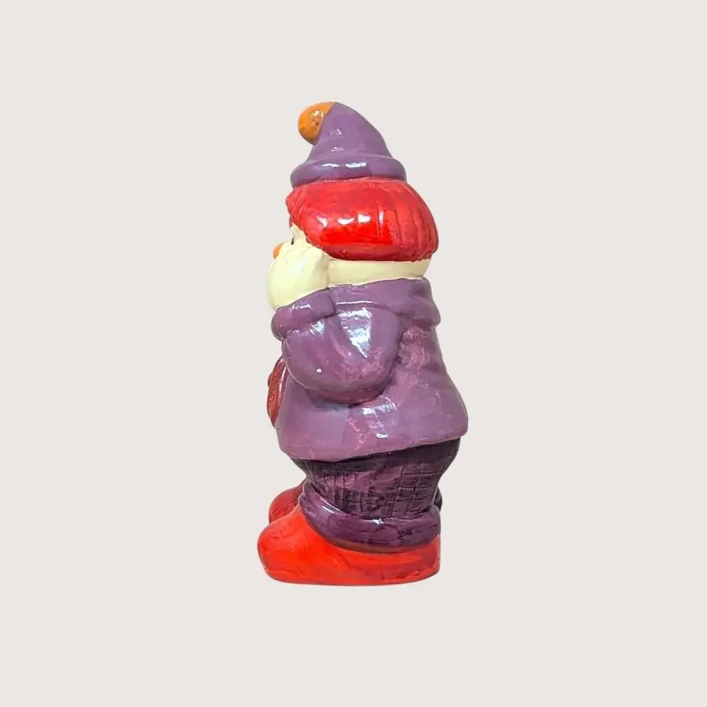1989 Artmark Crying Clown Hobo Style Ceramic Figurine